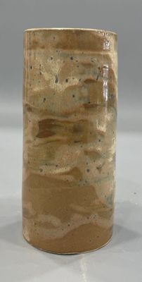 Travail moderne Vase cylindrique en céramique émaillée dans …