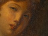 a painting of a woman with a crown on her head