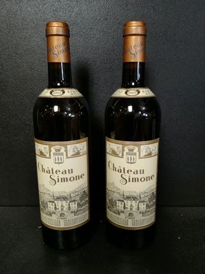 2 bouteilles de vin blanc Château Simone Palette 2022 - TVA … - Photo 1