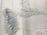 an old map of the british isles and islands of scotland