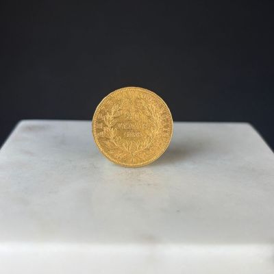 Pièce de 20 francs or (1856) Poids : 6,4 g - Photo 1