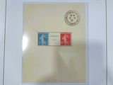 a picture of a picture of some stamps on a sheet of paper