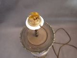 a lamp that is sitting on top of a table