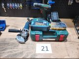 a picture of a drillet and other tools on a table