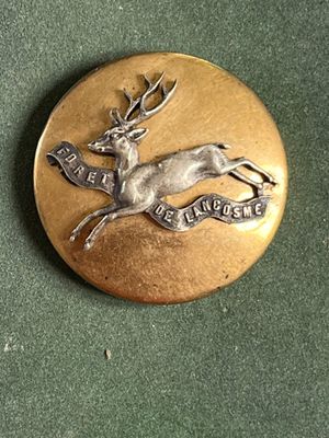 une photo d'un insigne sur lequel figure un cerf