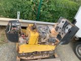 a small machine that is sitting on a pallet