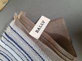 a close up of a piece of cloth with a label on it