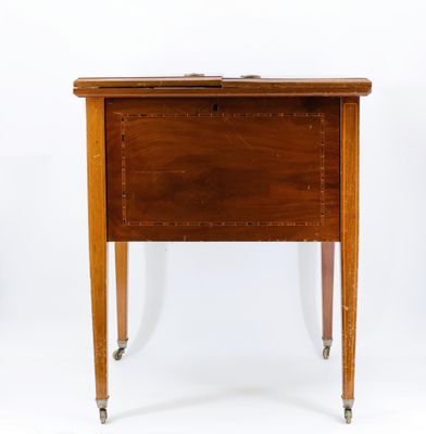 Bar à système en bois et bois de placage de style Directoire…