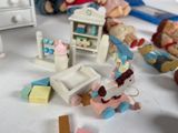 a lot of toys that are on the table
