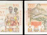 trois images différentes d'une femme et d'un homme figurant sur un billet de banque
