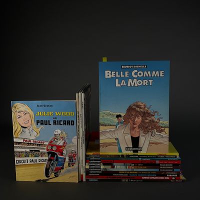 two books that are sitting next to each other on a table