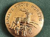 une pièce d'or sur laquelle est représenté un cerf
