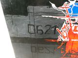 a graffiti on the side of a parking meter that has a picture of a man on it