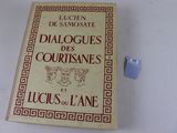 la couverture du livre « Dialogues des courtisanes : Lucilius et l'âne »