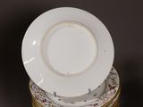 three plates stacked on top of each other on top of each other