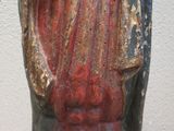 a statue of a woman holding a baby in her arms