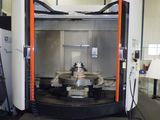 a machine that is sitting inside of a building