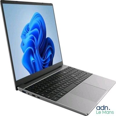 an image of a close up of a laptop computer on a white background