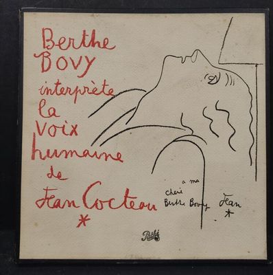 Disque vinyle 33 tours "Berthe Bovy interprète la voix humai… - Photo 1