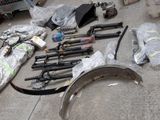 a lot of tools that are laying out on the floor