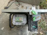 an electronic device that is sitting on the ground