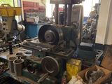 a room filled with machines and tools in a building