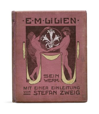 un vieux livre avec l'image d'une femme portant un chapeau