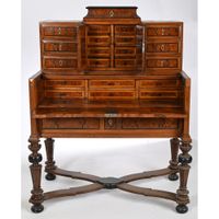 IMPORTANT BUREAU SCRIBAN LOUIS XIV de forme rectangulaire en… (photo 4)