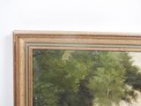 a picture of a painting on the wall of a room