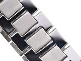an image of a close up of a watch on a white surface