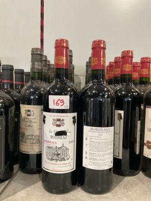 18B de Bordeaux « Cuvée… » 2021 et 2023 en 75cl par les vign… - Photo 1