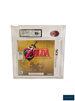 le jeu « The Legend of Zelda » pour Nintendo 3DS dans un boîtier en plastique