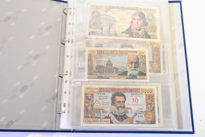 a binder with a picture of a man and a woman on it