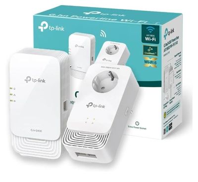 TP-Link CPL WiFi G.hn2440, WiFi 6 AX1800, jusqu'à 1428 Mbps.