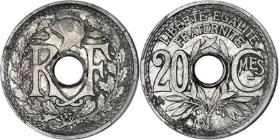 a close up of a coin with a picture of a bird on it