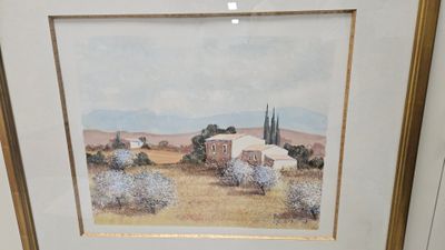 G. ARTAUD (1934-2007) - Paysage de Provence.