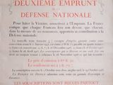poster of a french military document with a picture of a horse