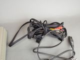 a cable that is connected to a computer monitor
