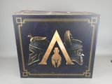 a box with the logo of a spartan helmet on it