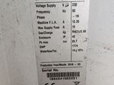 a label on the side of a refrigerator that says dantherm