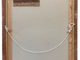 an image of a painting with a rope hanging from it ' s frame