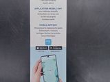 someone is holding a cell phone in their hand with a map on the screen