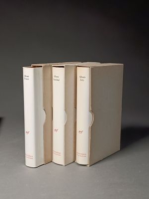 Trois albums La Pléiade - Zola