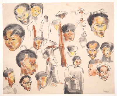 Louis Robert BATE (1898-1948, grand prix de l'Indochine en 1…