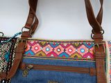 a purse that is sitting on top of a table