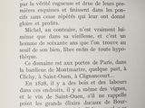 an open book with a black and white picture on it