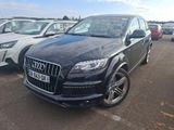a picture of a black audi suv parked in a parking lot