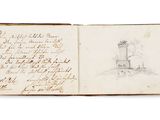 un livre ouvert sur lequel est dessiné un phare