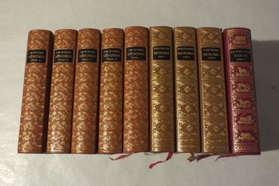 LOT de 9 volumes in-8 - BARRI (Comtesse du) : « Mémoires » 1…