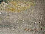 an image of a painting of a bird on a tree branch